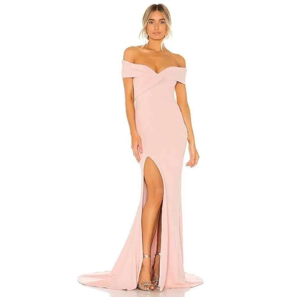 ✨NOOKIE Neptune Sz Small Gown In Pink - Blush✨